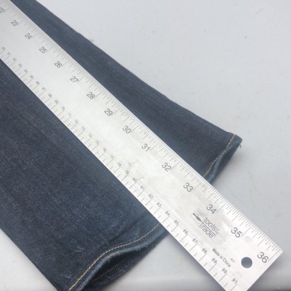 LIKE NEW VINTAGE AMERICAN EAGLE STRAIGHT LEG JEANS 4/27x33 🦅 - Picture 10 of 11
